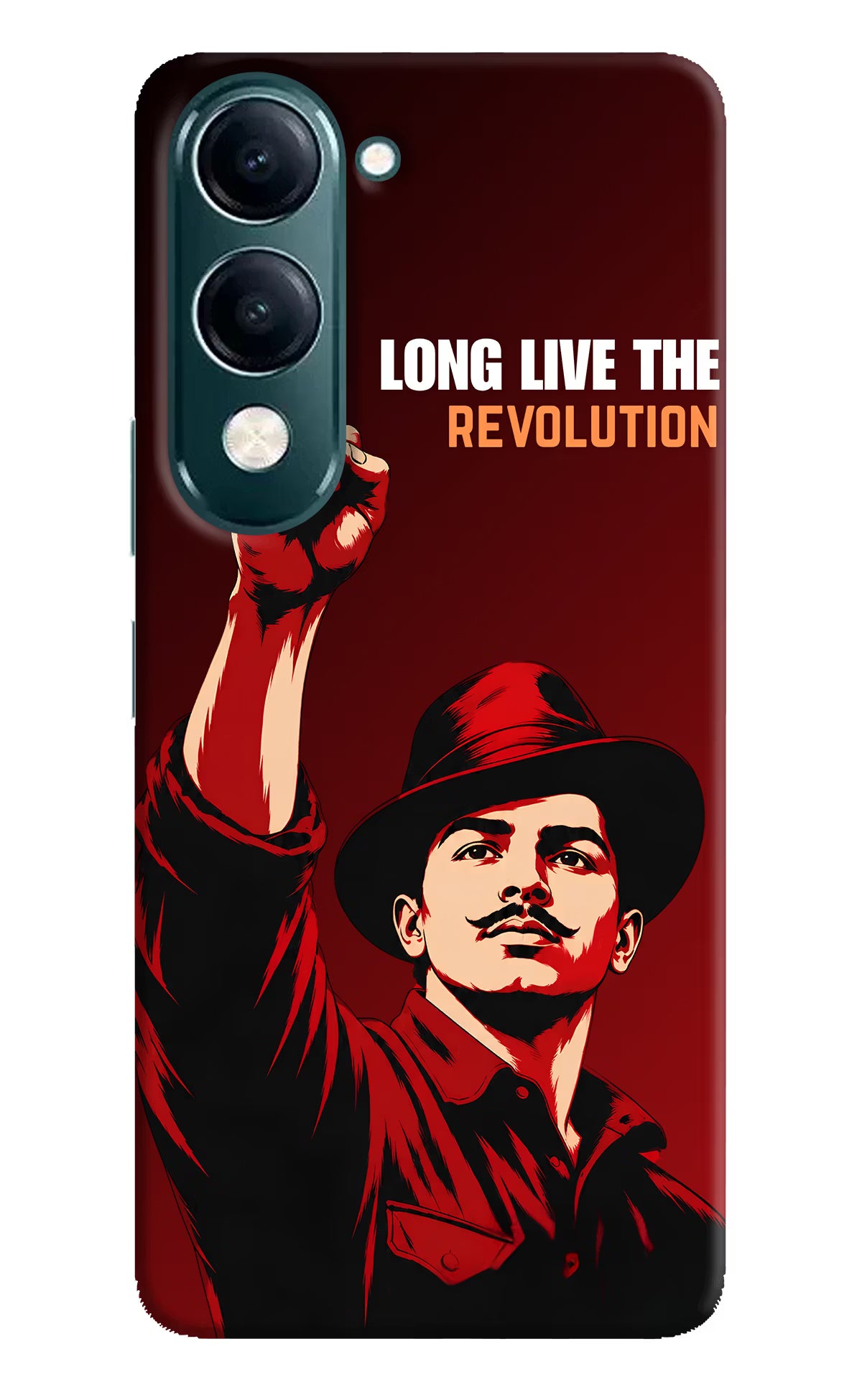 Bhagat Singh Revolution iQOO Z10 Lite 5G Back Cover