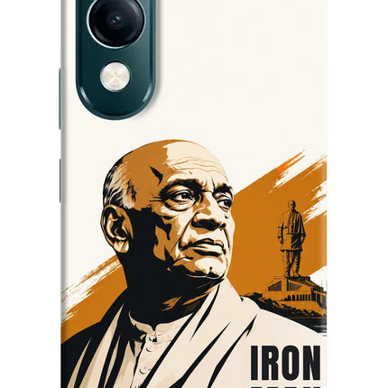 Sardar Patel Iron Will iQOO Z10 Lite 5G Hard Case Back Cover by Casekaro