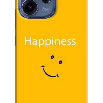 Happiness With Smiley Oppo Reno15c 5G Hard Case Back Cover by Casekaro