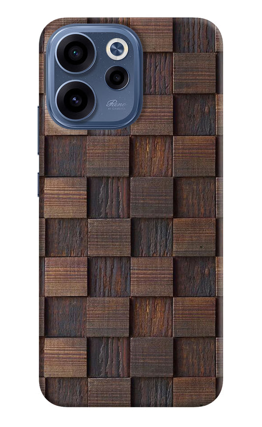 Wooden Cube Design Oppo Reno15c 5G Back Cover