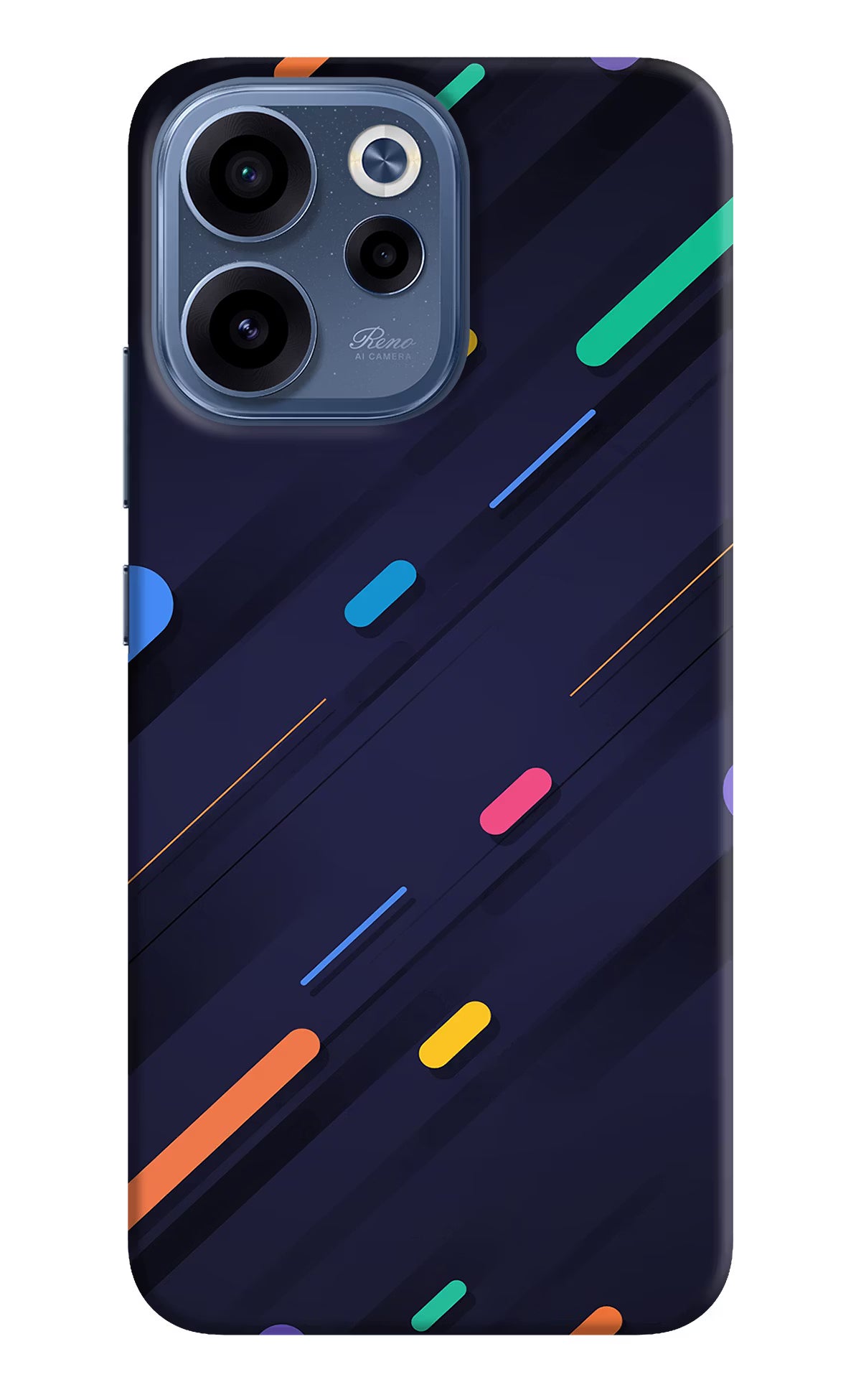 Abstract Design Oppo Reno15c 5G Back Cover