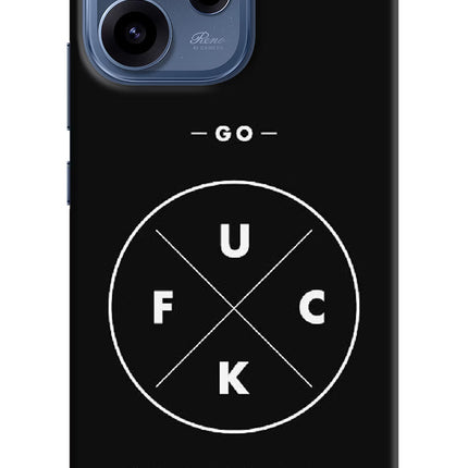 Go Fuck Yourself Oppo Reno15c 5G Hard Case Back Cover by Casekaro