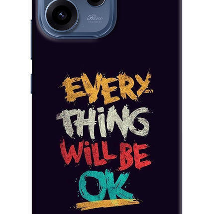 Everything Will Be Ok Oppo Reno15c 5G Hard Case Back Cover by Casekaro