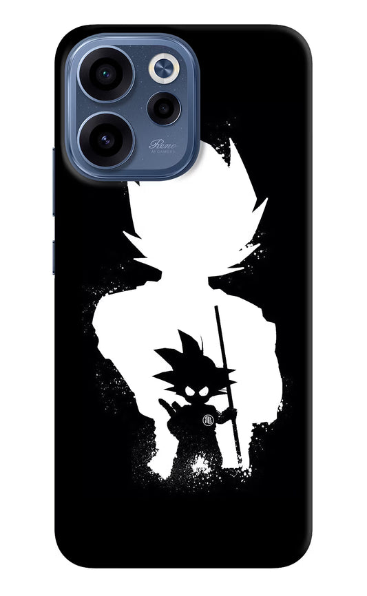 Goku Shadow Oppo Reno15c 5G Back Cover