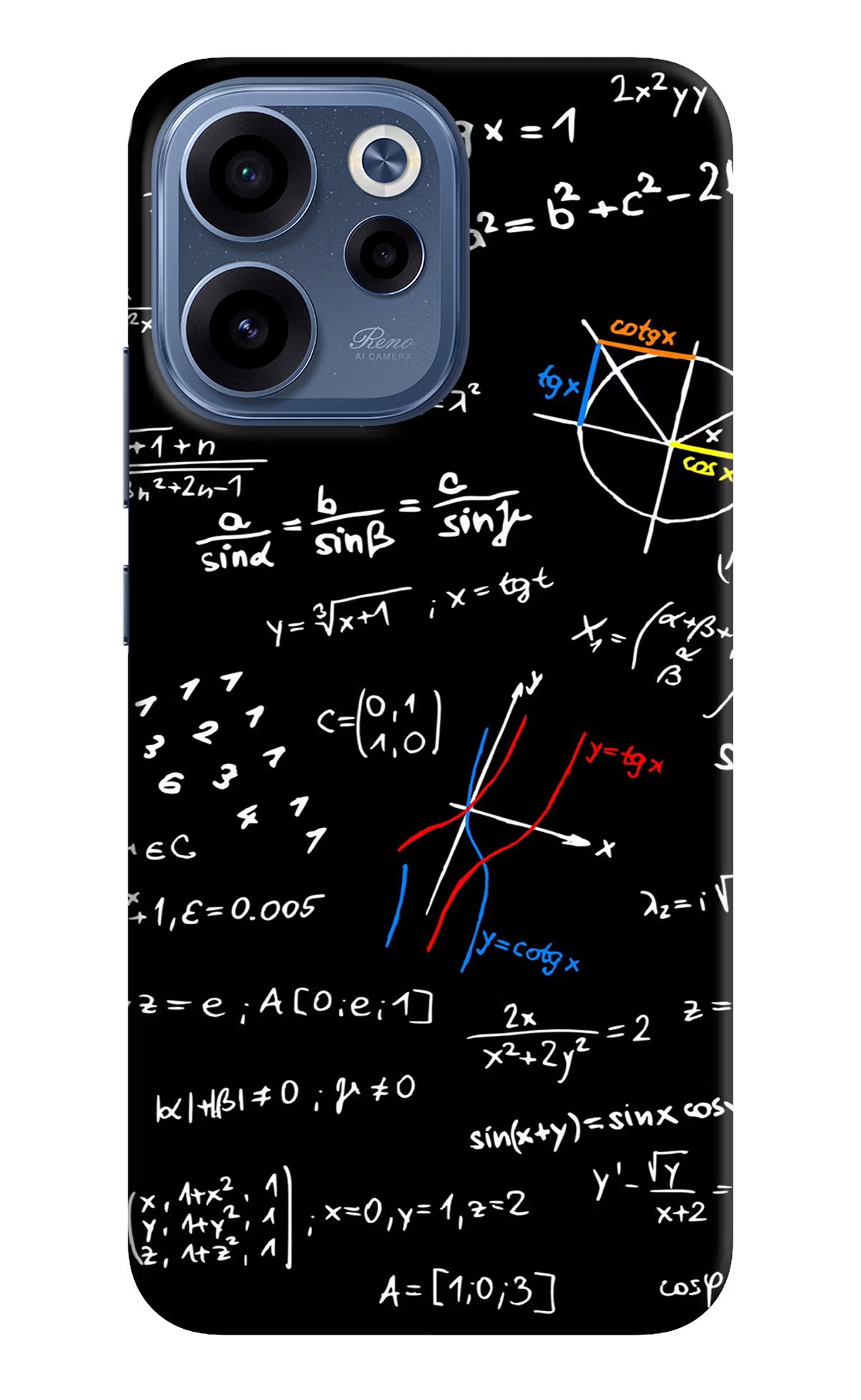 Mathematics Formula Oppo Reno15c 5G Back Cover