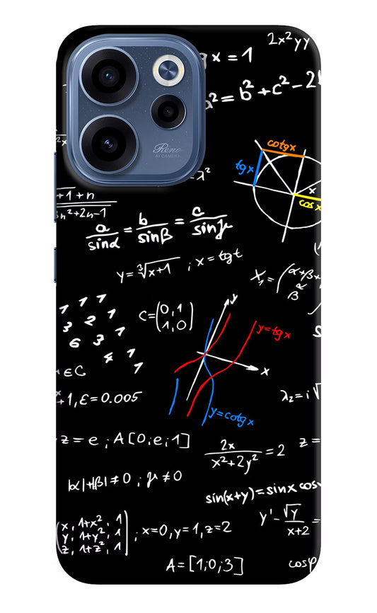 Mathematics Formula Oppo Reno15c 5G Back Cover
