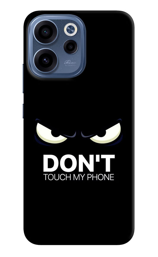 Don'T Touch My Phone Oppo Reno15c 5G Back Cover