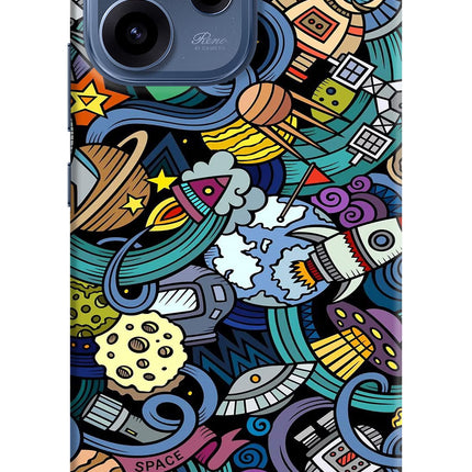 Space Abstract Oppo Reno15c 5G Hard Case Back Cover by Casekaro