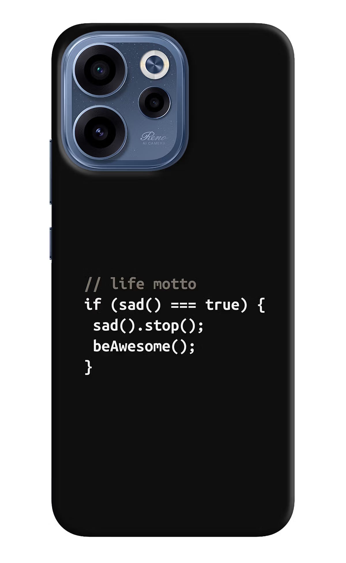 Life Motto Code Oppo Reno15c 5G Back Cover