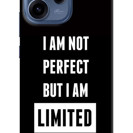 I Am Not Perfect But I Am Limited Edition Oppo Reno15c 5G Hard Case Back Cover by Casekaro