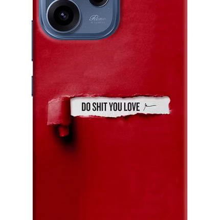 Do Shit You Love Oppo Reno15c 5G Hard Case Back Cover by Casekaro
