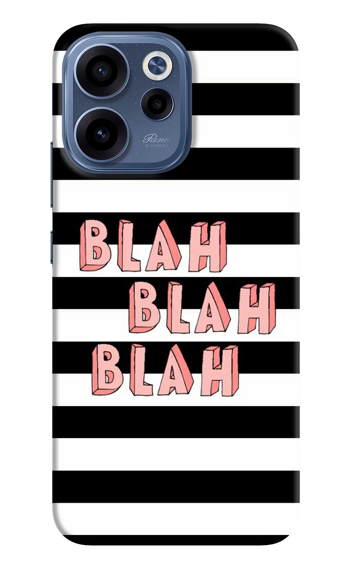Blah Blah Blah Oppo Reno15c 5G Back Cover