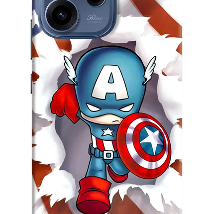 Captain America Oppo Reno15c 5G Hard Case Back Cover by Casekaro