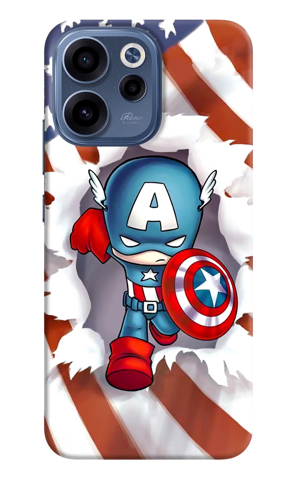Captain America Oppo Reno15c 5G Back Cover