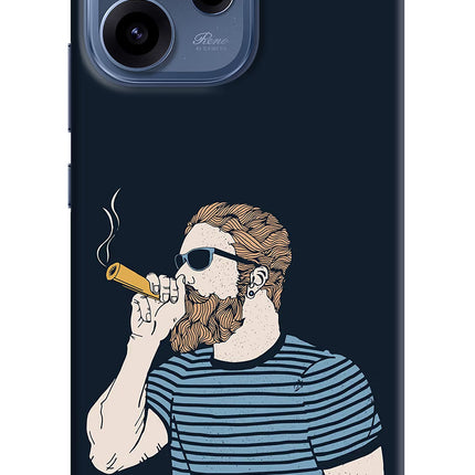 Smoking Oppo Reno15c 5G Hard Case Back Cover by Casekaro