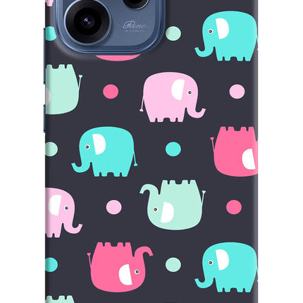 Elephants Oppo Reno15c 5G Hard Case Back Cover by Casekaro