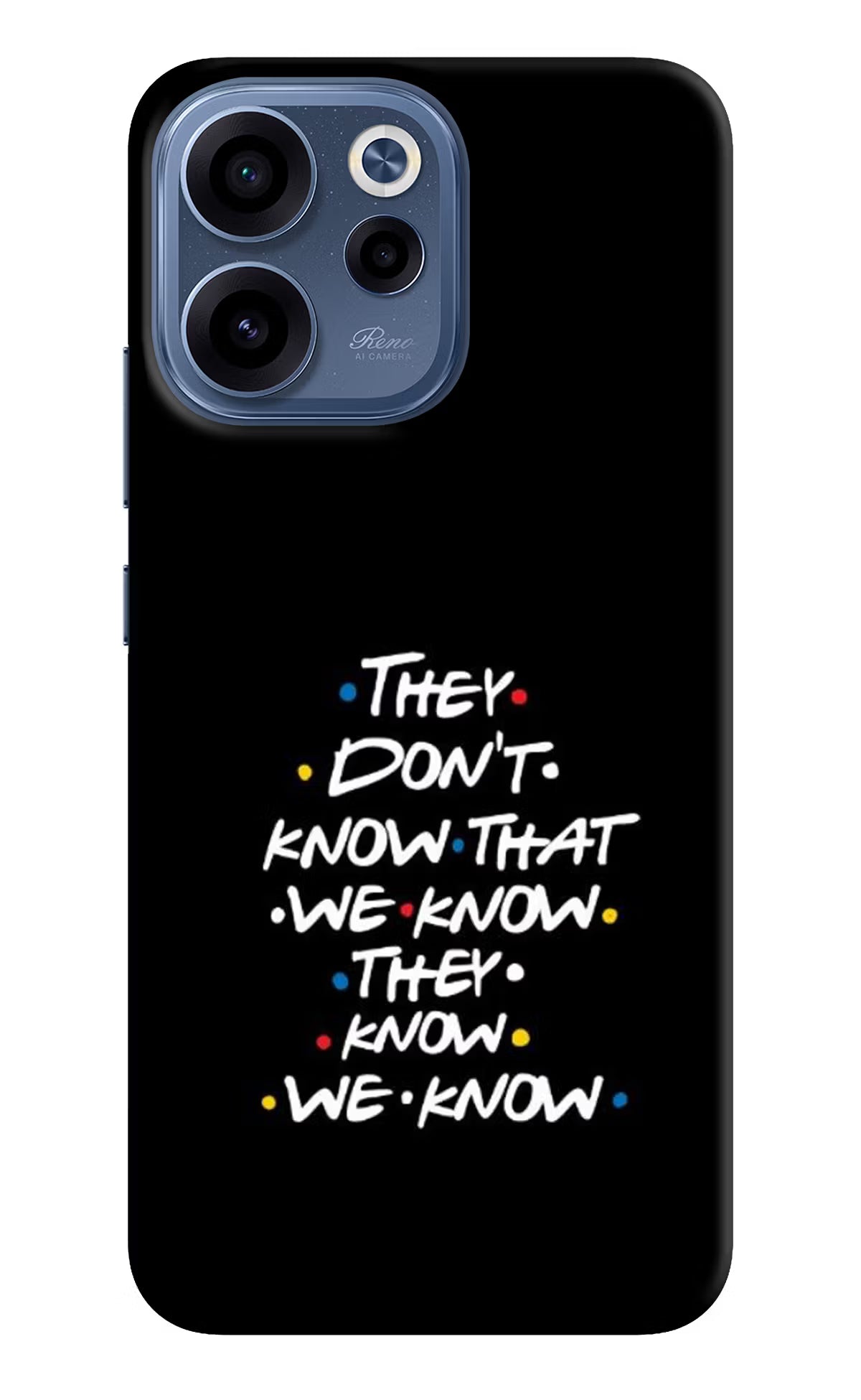 FRIENDS Dialogue Oppo Reno15c 5G Back Cover