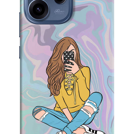 Selfie Girl Oppo Reno15c 5G Hard Case Back Cover by Casekaro