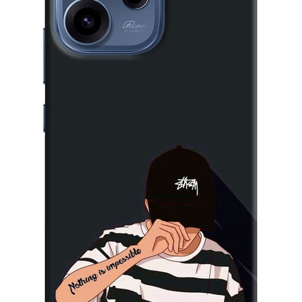 Aesthetic Boy Oppo Reno15c 5G Hard Case Back Cover by Casekaro