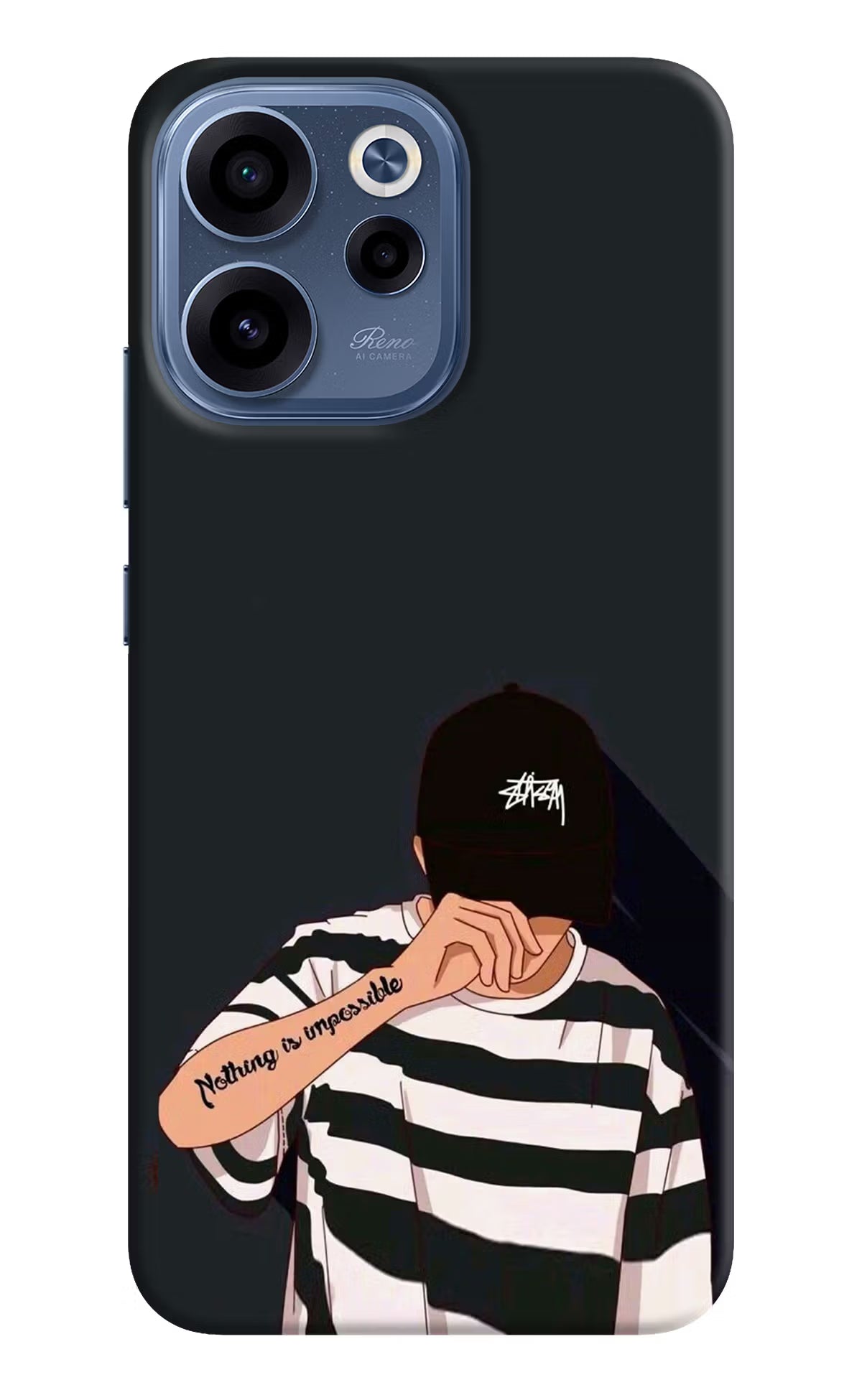 Aesthetic Boy Oppo Reno15c 5G Back Cover