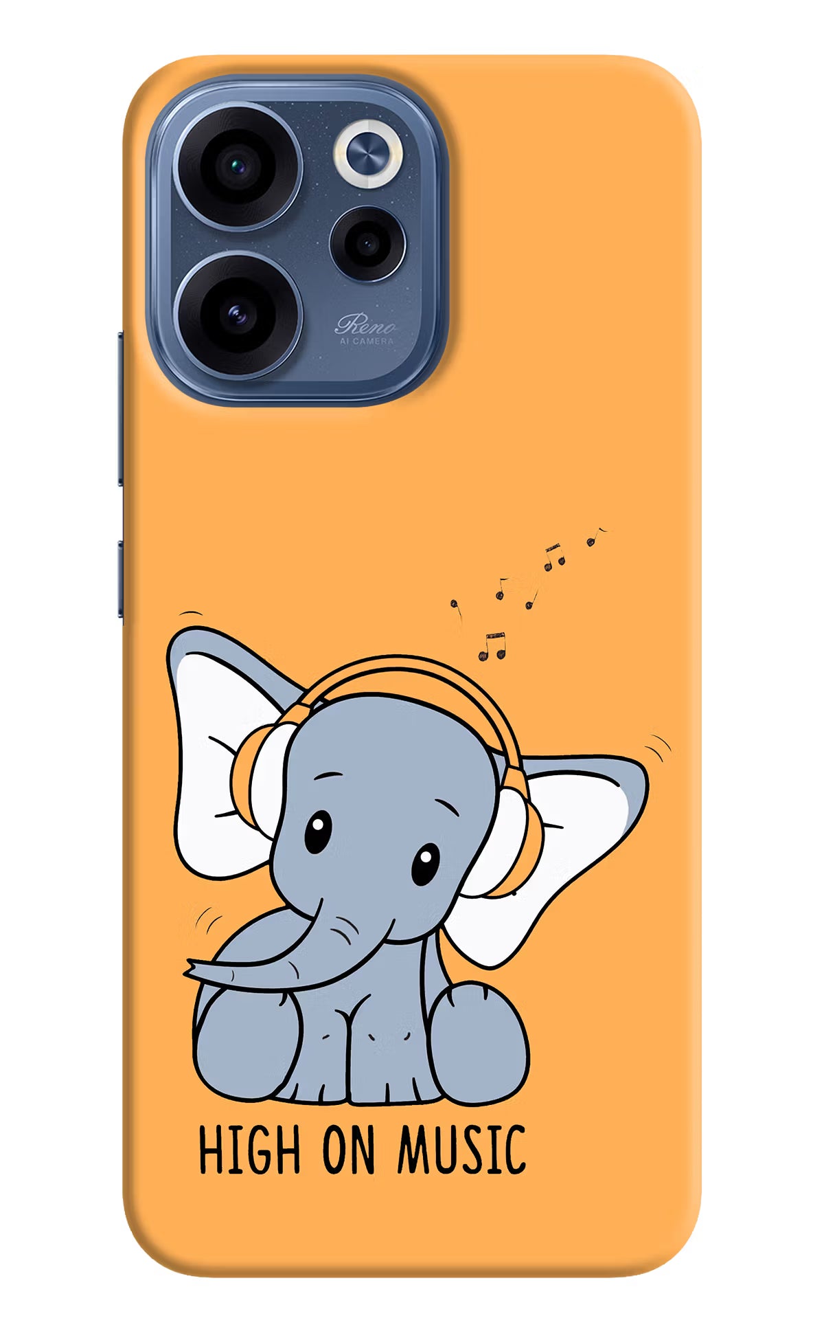 High On Music Oppo Reno15c 5G Back Cover