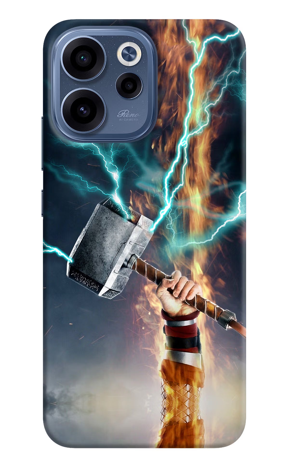 Thor Hammer Mjolnir Oppo Reno15c 5G Back Cover