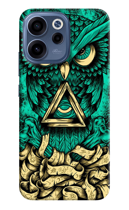 Green Owl Oppo Reno15c 5G Back Cover