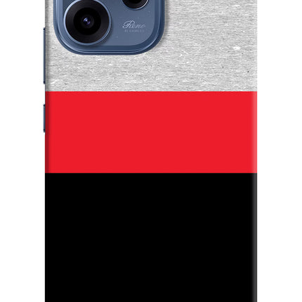 Tri Color Pattern Oppo Reno15c 5G Hard Case Back Cover by Casekaro