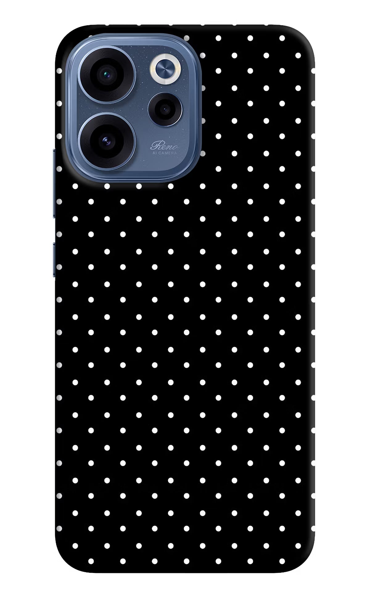 White Dots Oppo Reno15c 5G Back Cover