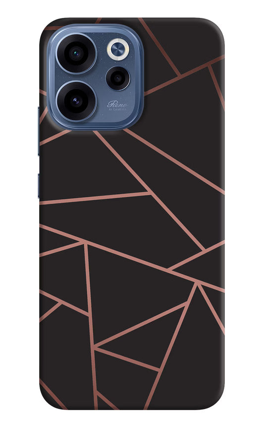 Geometric Pattern Oppo Reno15c 5G Back Cover