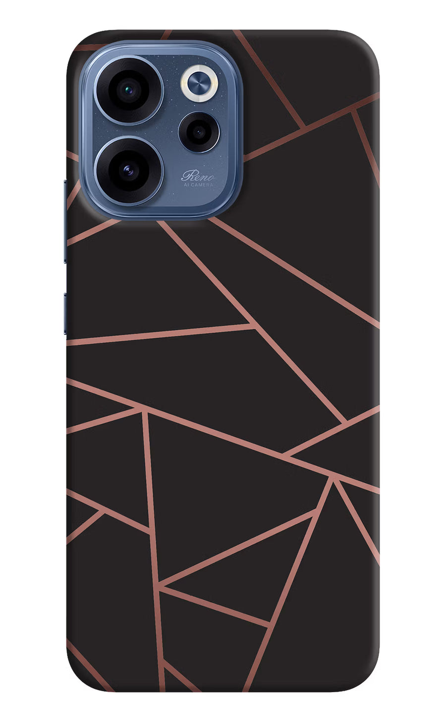 Geometric Pattern Oppo Reno15c 5G Back Cover, Hard case