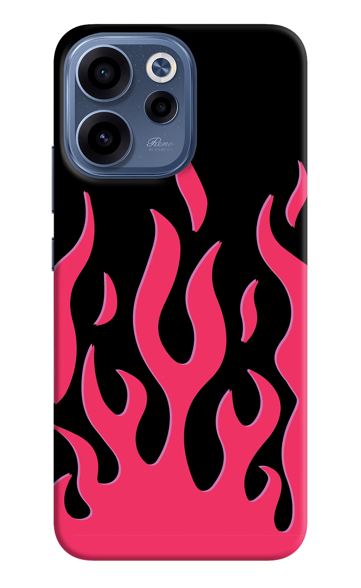 Fire Flames Oppo Reno15c 5G Back Cover