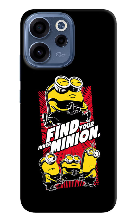 Find your inner Minion Oppo Reno15c 5G Back Cover