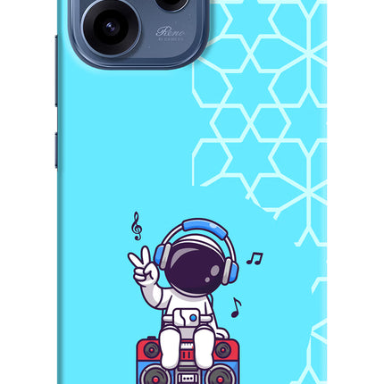 Cute Astronaut Chilling Oppo Reno15c 5G Hard Case Back Cover by Casekaro