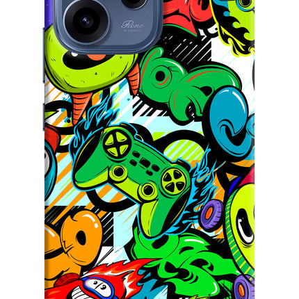 Game Doodle Oppo Reno15c 5G Hard Case Back Cover by Casekaro