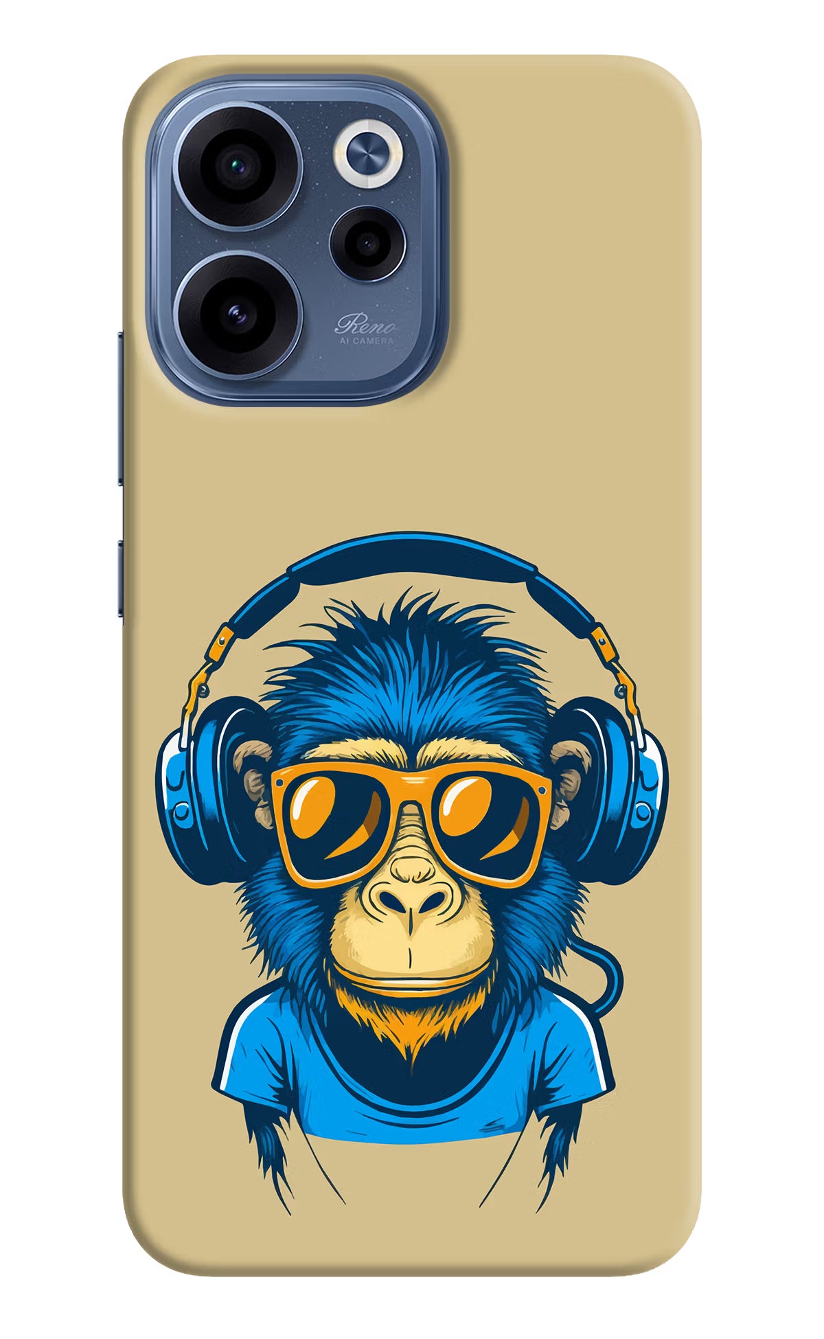 Monkey Headphone Oppo Reno15c 5G Back Cover