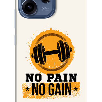 No Pain No Gain Oppo Reno15c 5G Hard Case Back Cover by Casekaro