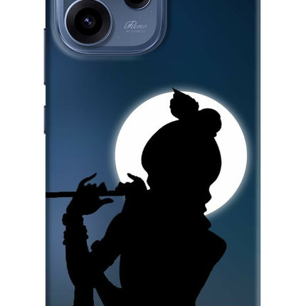 Shri Krishna Silhouette Oppo Reno15c 5G Hard Case Back Cover by Casekaro