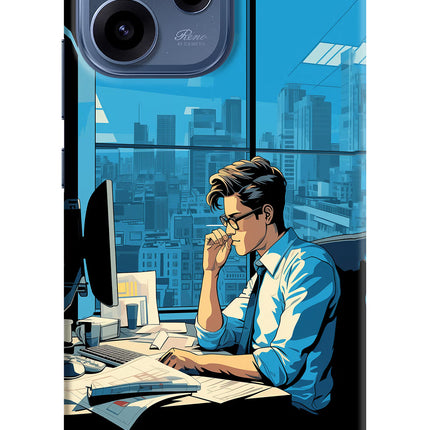 Focused Hustler (AI Generated) Oppo Reno15c 5G Hard Case Back Cover by Casekaro