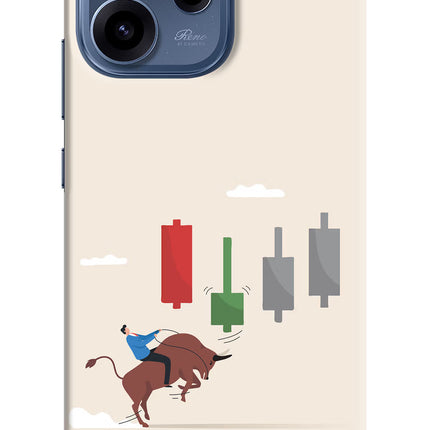 Bull Trading Momentum Oppo Reno15c 5G Hard Case Back Cover by Casekaro