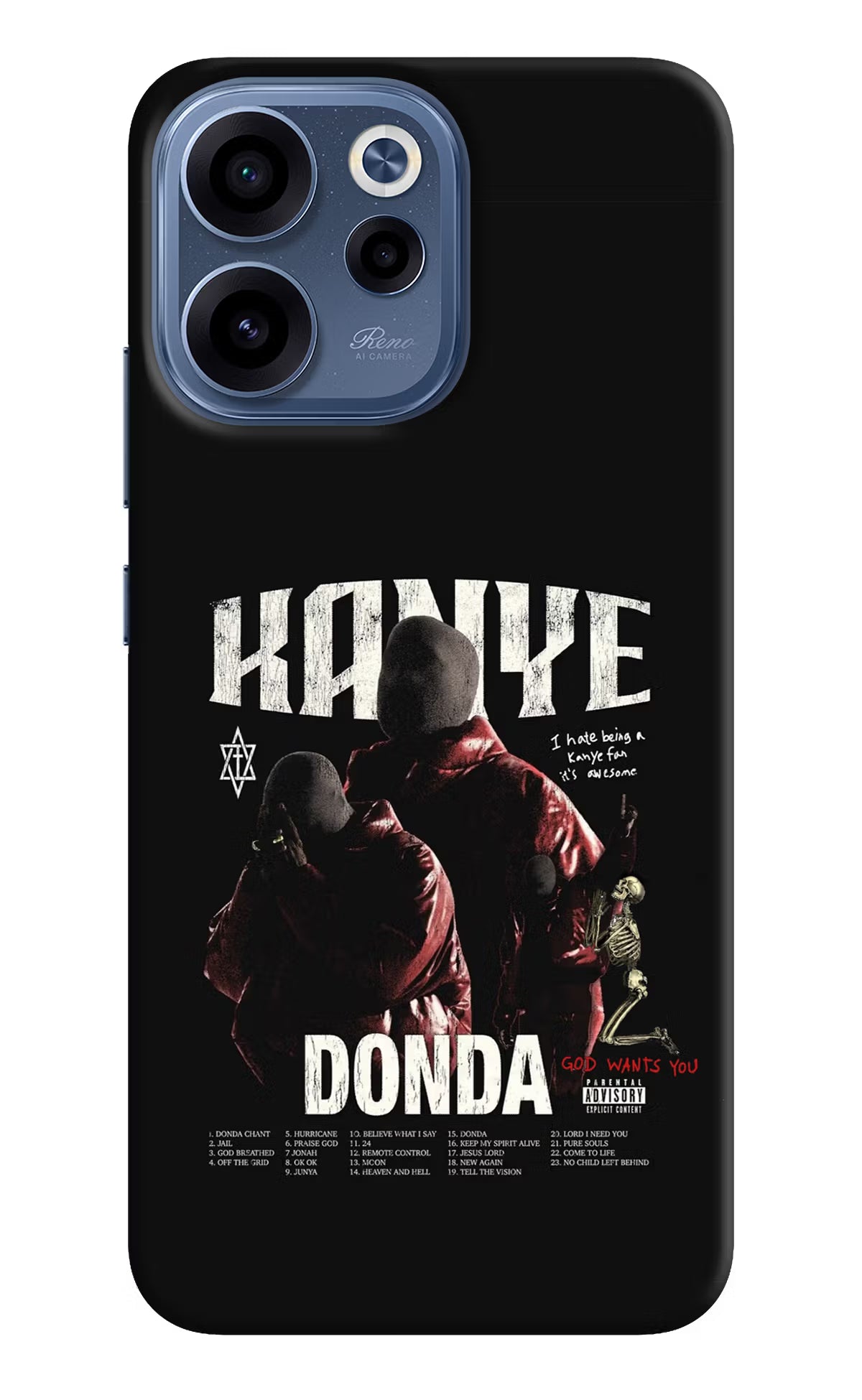 Donda Kanye West Oppo Reno15c 5G Back Cover