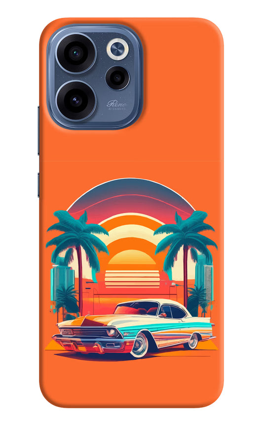 Palm Drive 80s Oppo Reno15c 5G Back Cover