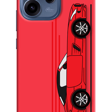 Red Velocity Oppo Reno15c 5G Hard Case Back Cover by Casekaro