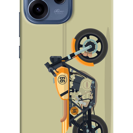 Vertical Speedster Oppo Reno15c 5G Hard Case Back Cover by Casekaro