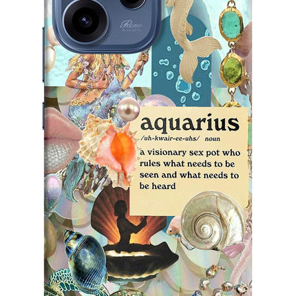 Aquarius Zodiac Oppo Reno15c 5G Hard Case Back Cover by Casekaro