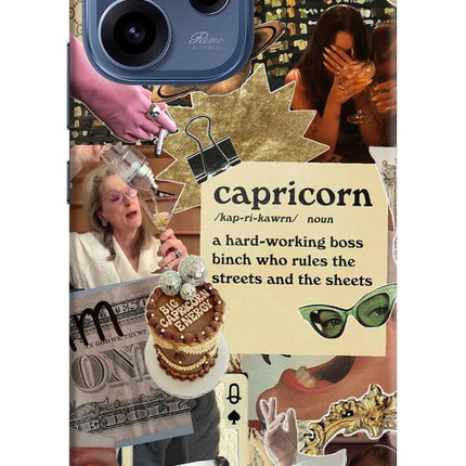 Capricorn Zodiac Oppo Reno15c 5G Hard Case Back Cover by Casekaro
