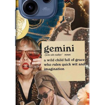 Gemini Zodiac Oppo Reno15c 5G Hard Case Back Cover by Casekaro