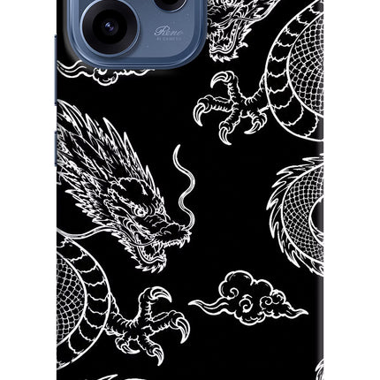 Twin Dragons Oppo Reno15c 5G Hard Case Back Cover by Casekaro