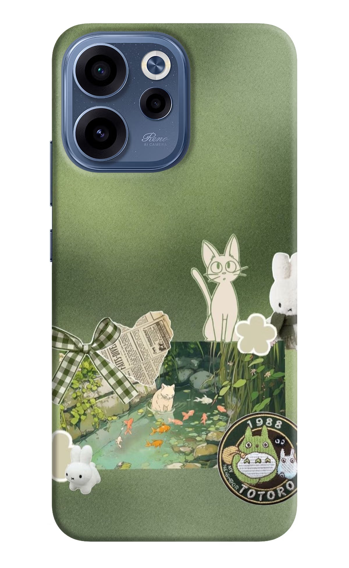 Aesthetic anime Oppo Reno15c 5G Back Cover