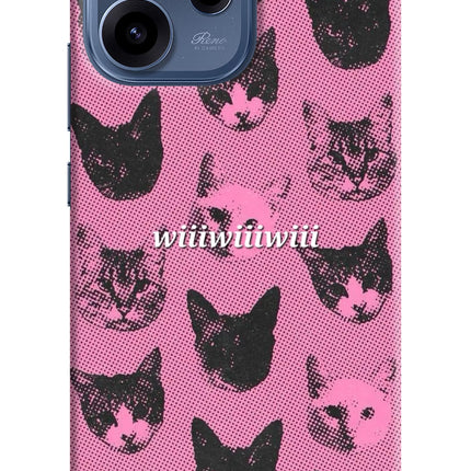 Pink Cats Oppo Reno15c 5G Hard Case Back Cover by Casekaro
